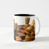 Échecs de Mug à deux tons (Devant droit)