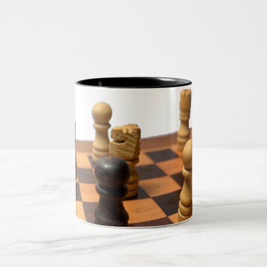 Échecs de Mug à deux tons (Centre)