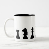 Échecs de Mug à deux tons (Gauche)