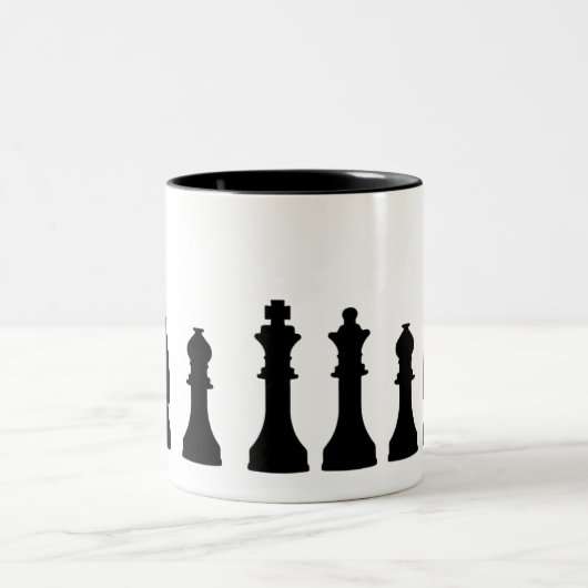 Échecs de Mug à deux tons (Centre)