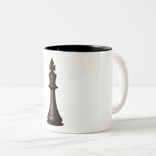 Échecs de Mug à deux tons (Devant droit)