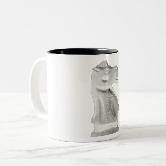 Échecs de Mug à deux tons (Devant gauche)