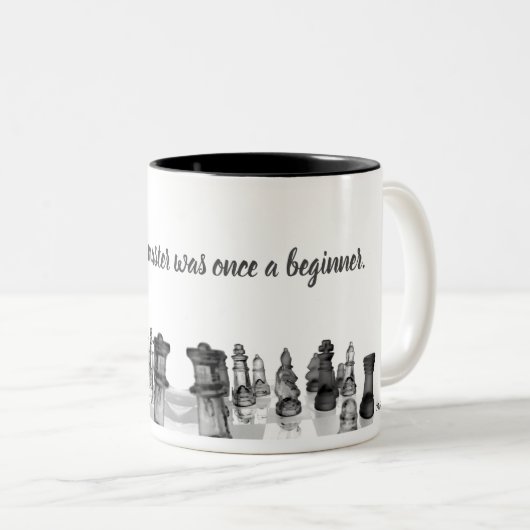 Échecs de Mug modifiable (Devant droit)