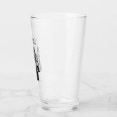 Échecs de tondeuse en verre 16 onz (Gauche)