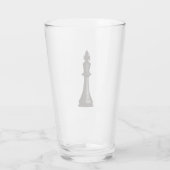 Échecs de tondeuse en verre 16 onz (Dos)
