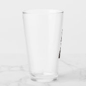 Échecs de tondeuse en verre 16 onz (Droite)