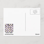 Échecs Mate Dans 1 Puzzle #2 Carte Postale (Dos)