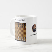 Échecs Ouverture de la tasse de café - Le Gambit d (Devant gauche)
