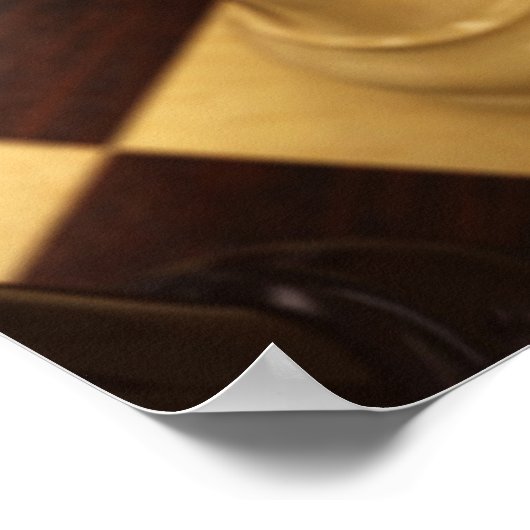 Échecs - Poster (Coin)
