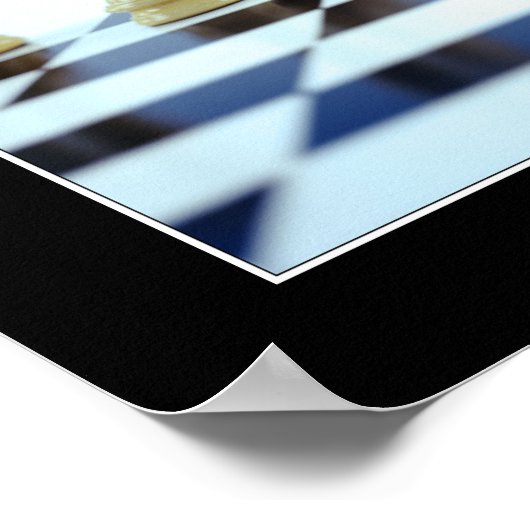 Échecs - Poster (Coin)