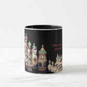 Échecs Shakhmaty Noir Rouge Russe Ultimate Mug (Centre)