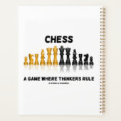 Échecs Un Jeu Où Les Penseurs Régissent Les Échecs (Dos)