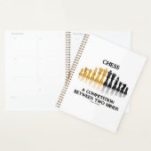 Échecs Une Compétition Entre Deux Échecs Jeu D'Éch (Devant avec enveloppe)