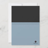 Échelle de bleu de justice, invitation d'école de (Dos)