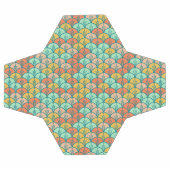 Echelle de poisson géométrique moderne et colorée (Plat)