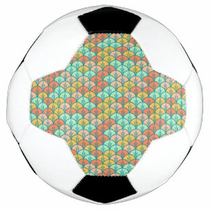 Echelle de poisson géométrique moderne et colorée