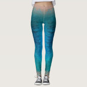 Échelle de sirène taille mixte Leggings Caraïbes 4 (Devant)