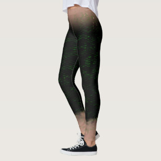 Échelle de sirène taille mixte Leggings Night Gree