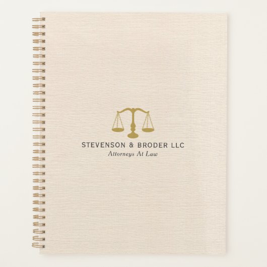 Echelle de texture de lin beige et de justice d'or (Devant)