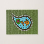 Échelle du Puzzle Poisson Rouge (Horizontal)