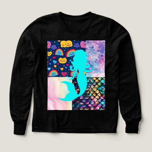 Échelles à cliquet de sirène noir (Motif recto)