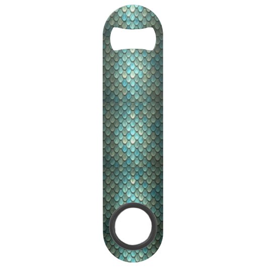 Échelles bleues initiales personnalisées texturées (Dos)