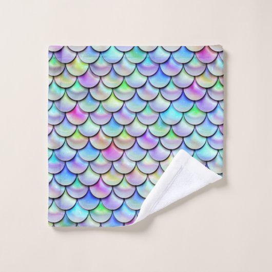 Échelles de bulle d'arc-en-ciel de Falln (Gant de toilette)