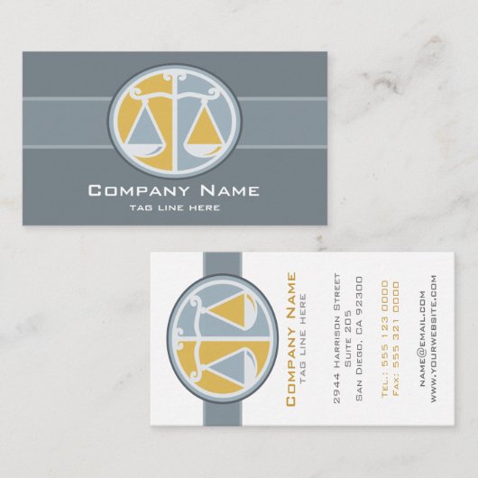 Échelles de carte de visite de mandataire de (Devant / Derrière)