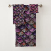 Échelles de dragon - fuchsia (En situation)