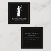 Échelles de justice | Avocat | CARTE DE VISITE CAR (Devant / Derrière)