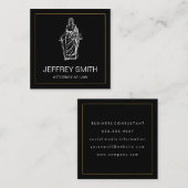 Échelles de justice | Avocat | CARTE DE VISITE CAR (Devant / Derrière)