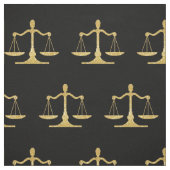 Échelles de matière de tissu de justice (Échantillon)