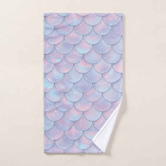 Échelles de scintillement de sirène (Serviette à main)