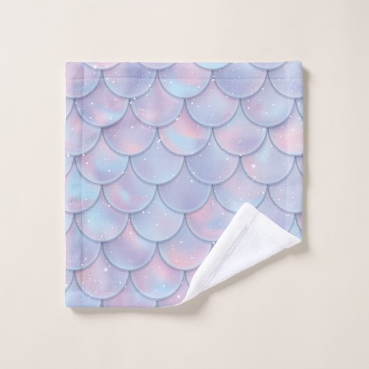 Échelles de scintillement de sirène (Gant de toilette)