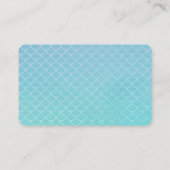 Échelles de sirène et carte de visite d'or (Dos)