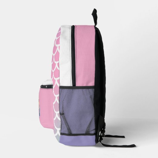 Échelles de sirène sac à coudre à impression viole (Droite)