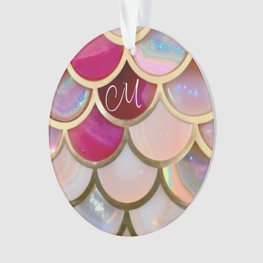 Échelles de sirènes d'iridescente rose (devant)