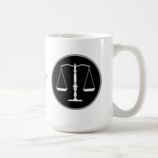 Échelles de tasse de justice (Droite)