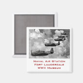 Echelon van vliegtuigen magneet (Voorkant / Achterkant)