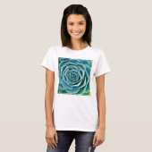 Echeveria rozet, Geheimtuin van Marrakech T-shirt (Voorkant volledig)