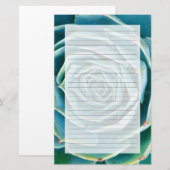 Echeveria rozet, Geheimtuin van Marrakesh Briefpapier (Voorkant / Achterkant)