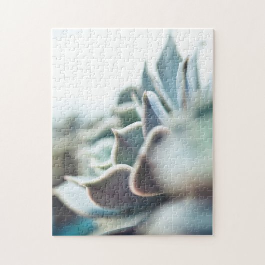 Echeveria succulent legpuzzel (Verticaal)