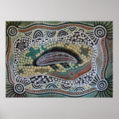 Echidna Dreaming Poster (Voorkant)