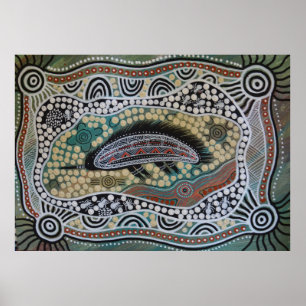 Echidna Dreaming Poster