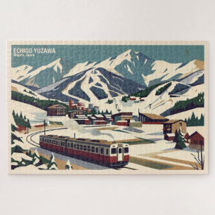 Echigo Yuzawa 越後湯沢 Niigata 新潟 - Legpuzzel 1014