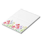 Echinacea Chamomile Lavender Herb Lined Notitieblok (Gedraaid)