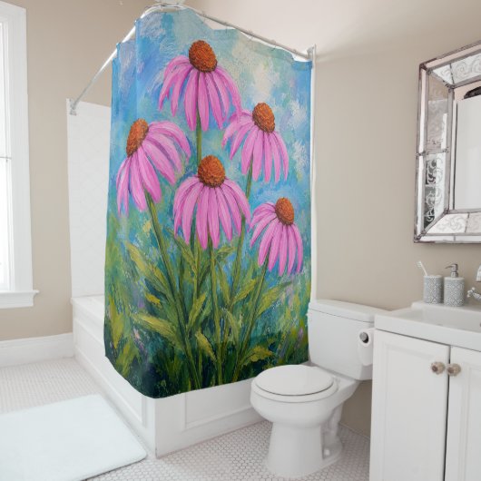 Echinacea Douchegordijn (In situ)