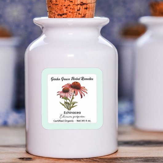 Echinacea Paarse Coneflower Product Label