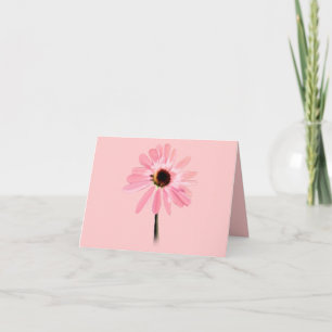 Echinacea purpurea bedankkaart