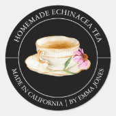Echinacea Thee Modern label (Voorkant)